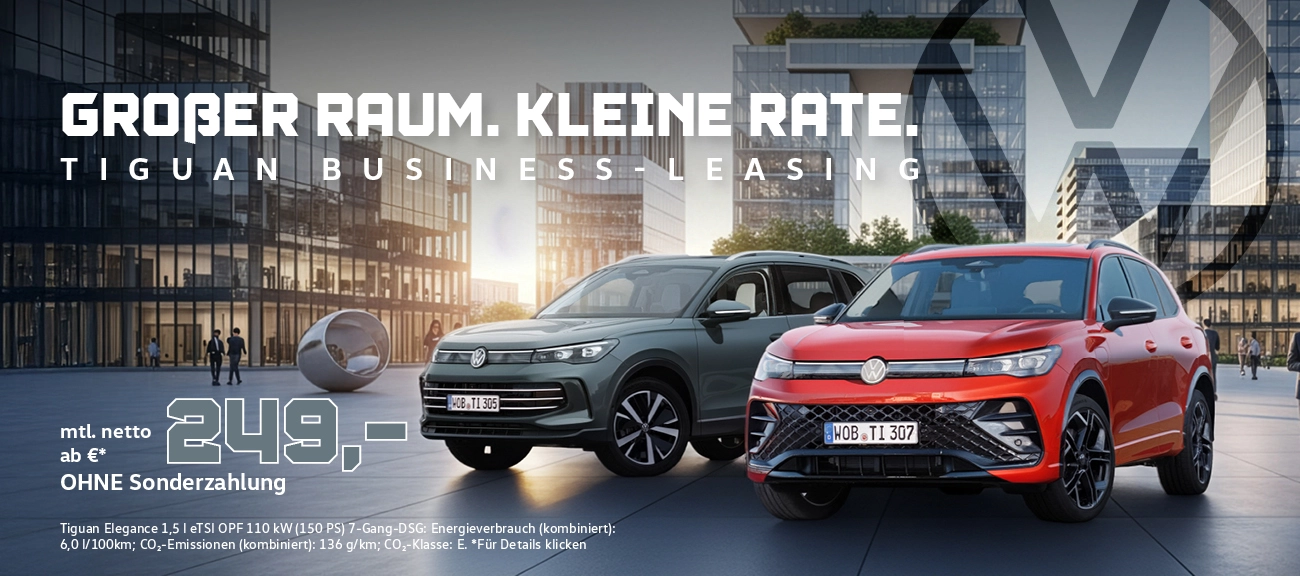 Tiguan Gewerbeleasing