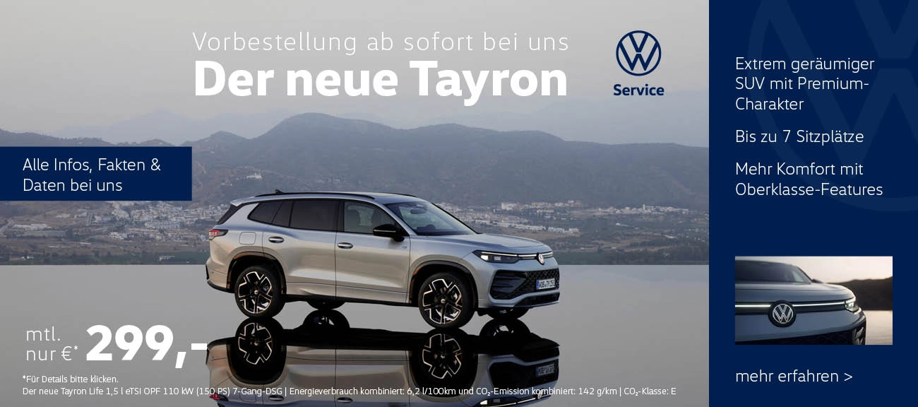 Der neue VW Tayron