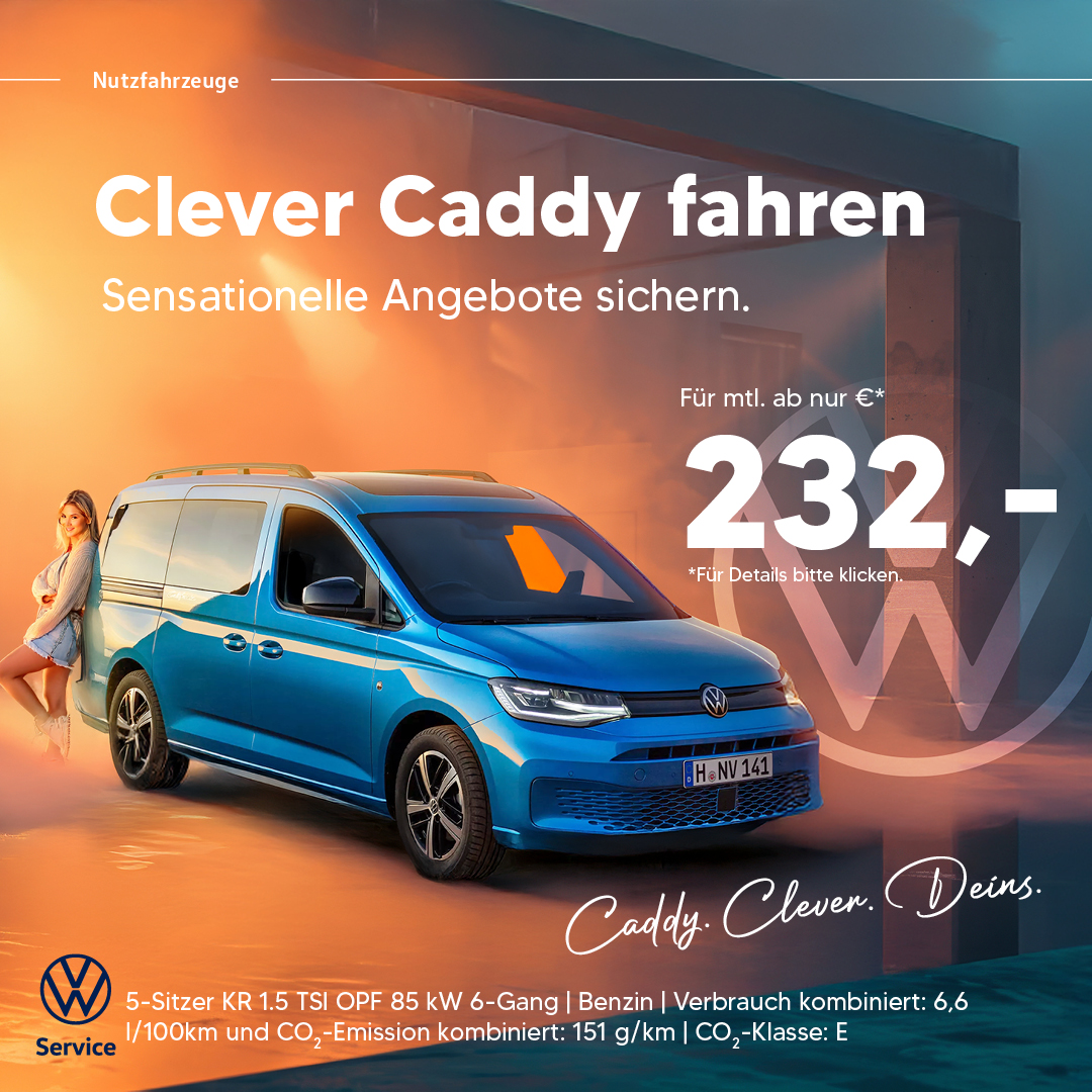 Newsletter Finz.VW Caddy