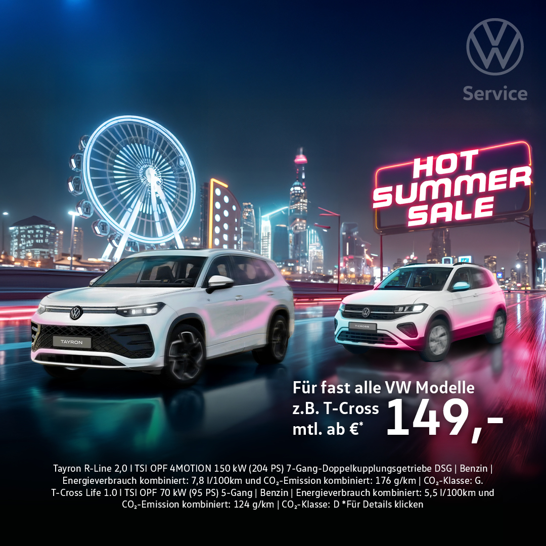 VW Summer Deals