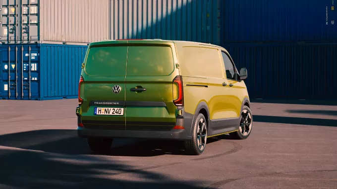 VW New Transport Heck