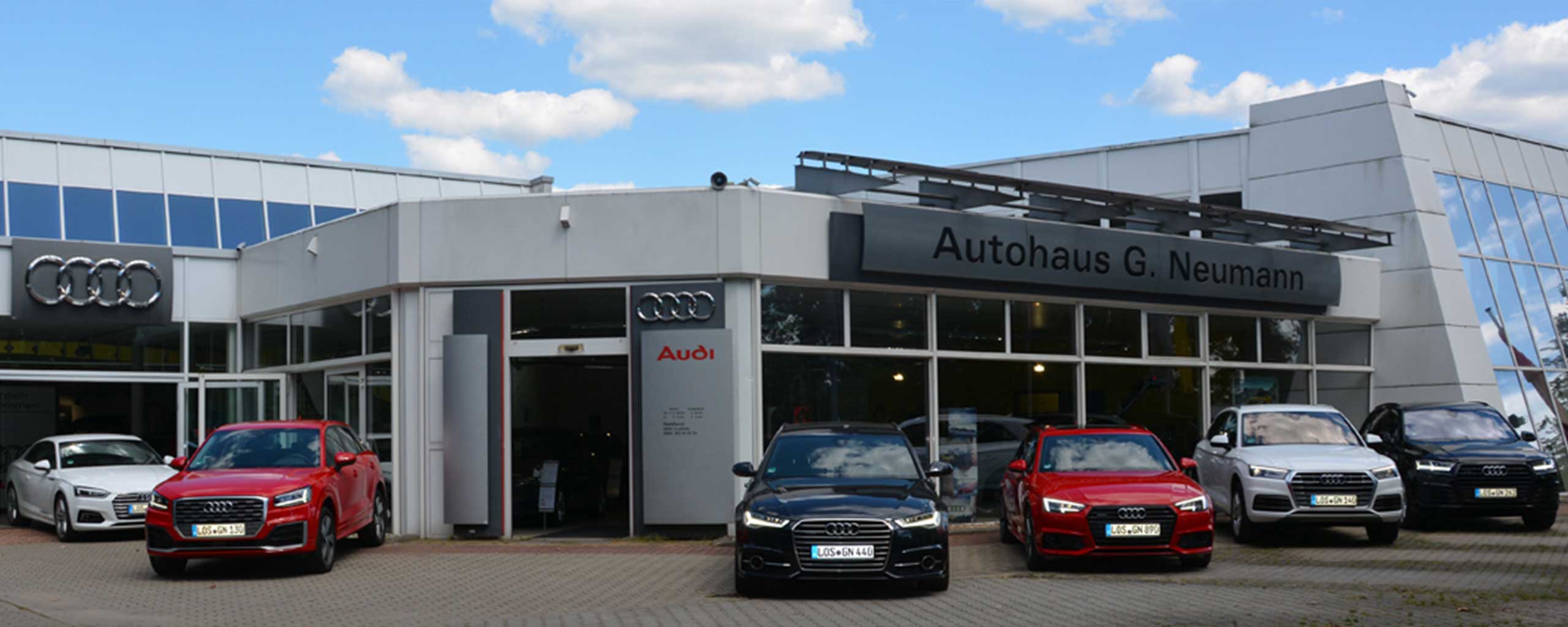 Karriere im Autohaus Günter Neumann Headerbild Online Bewerbung Stellenangebote