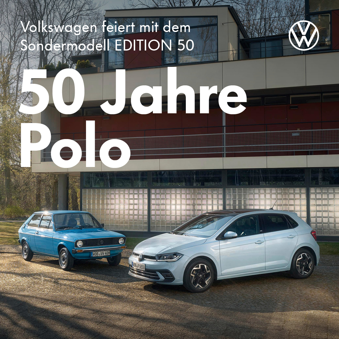 HEADER MOBILE VW Polo EDITION 50