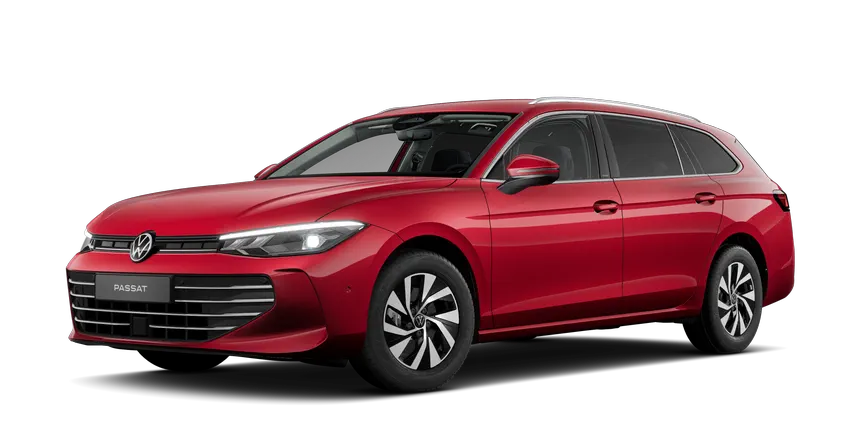 VW Passat Business rot