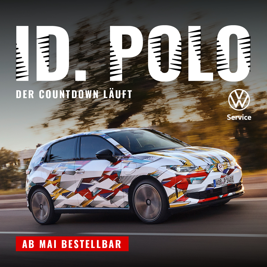 HEADER MOBILE VW ID. Polo Countdown