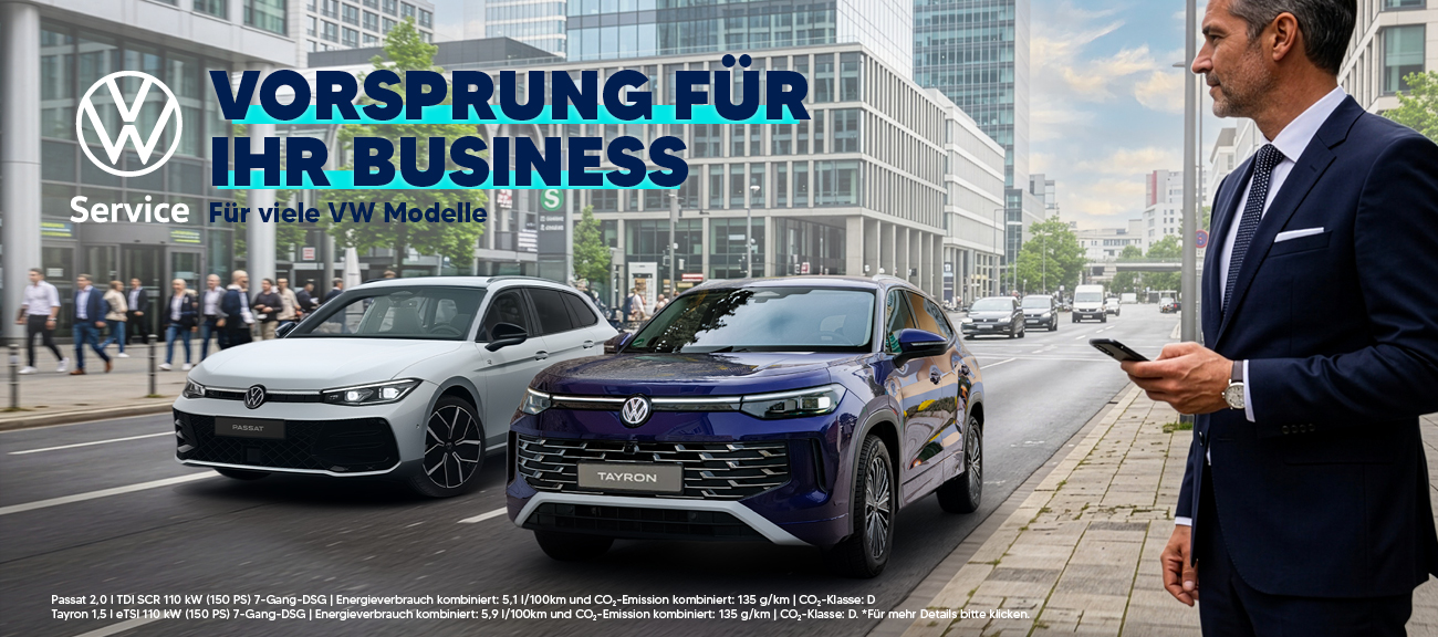 Volkswagen Gewerbeleasing