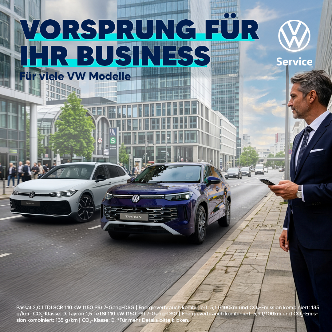 Volkswagen Gewerbeleasing
